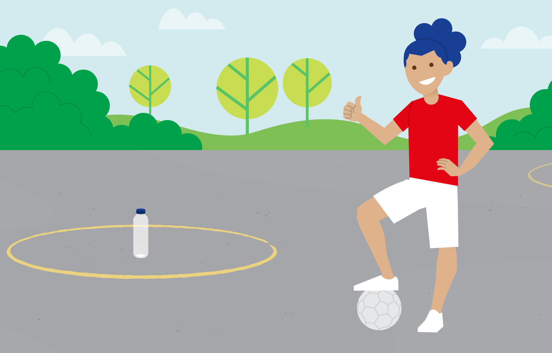 How to bowl with bottles